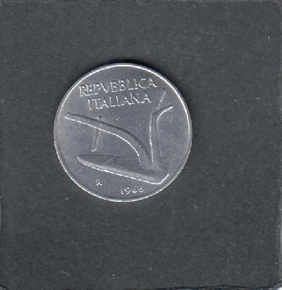 Beschrijving: 10 Lire EAR  